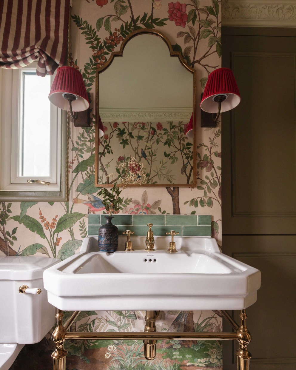 Transformed Edwardian Home | Powder Room | Interior Designers